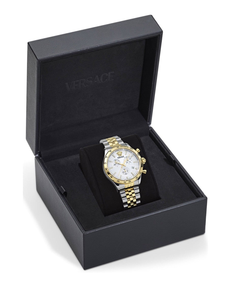 Versace Hellenyium Chrono Petite Bracelet Watch