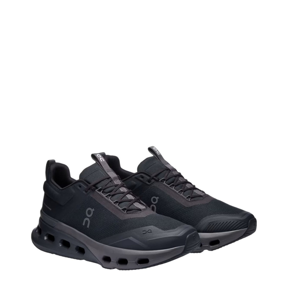 On Cloudnova X Sneakers In Black Mesh