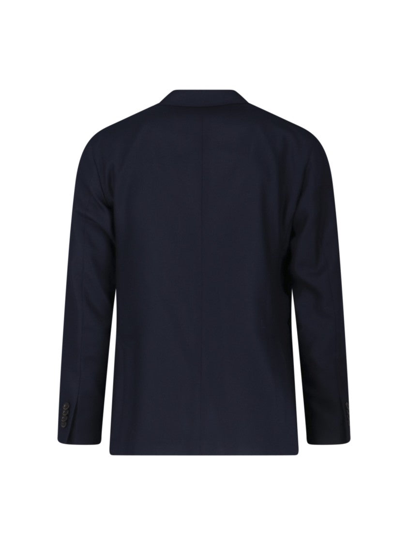 Boglioli Tailored Neutrals Jacket With Classic Design And Structured Silhouette