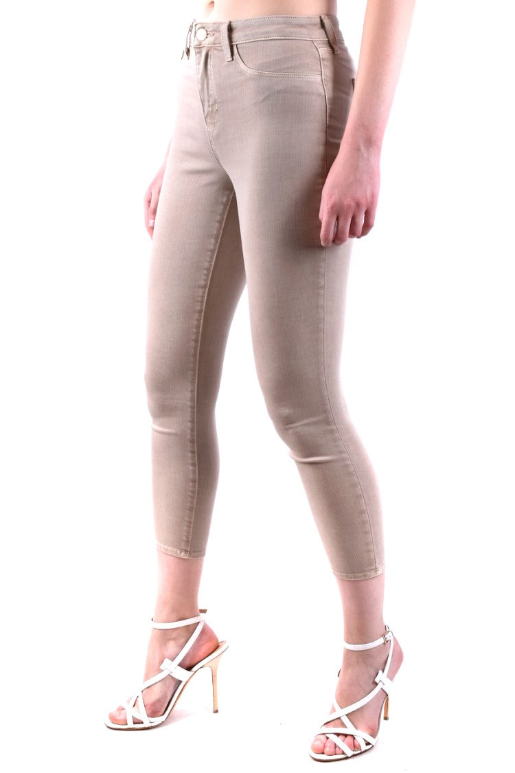 L'agence Slim-Fit Cropped Jeans With Mid-Rise Waist