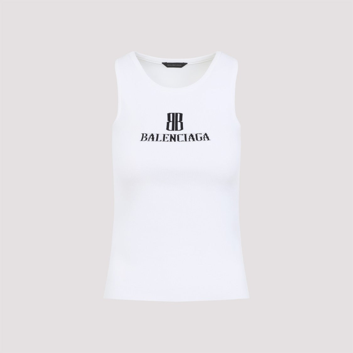 Balenciaga White Tank Top