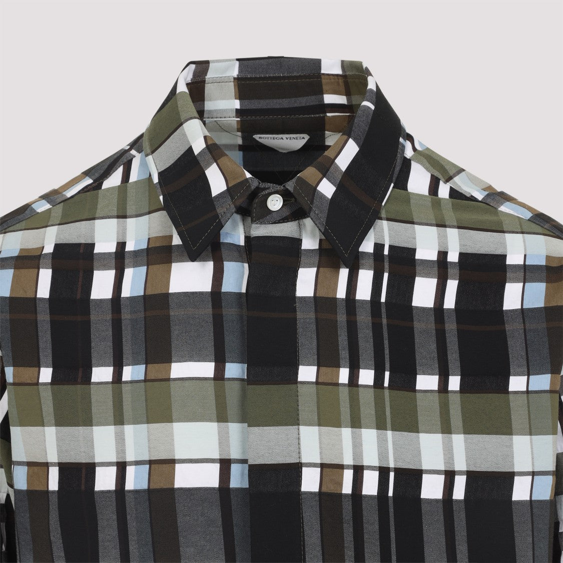 Bottega Veneta Multicolor Cotton Check Shirt