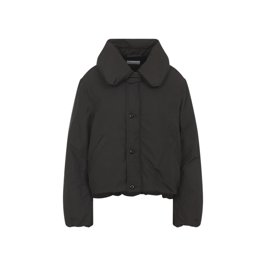 Lemaire Dark Espresso Brown Short Puffer Blouson