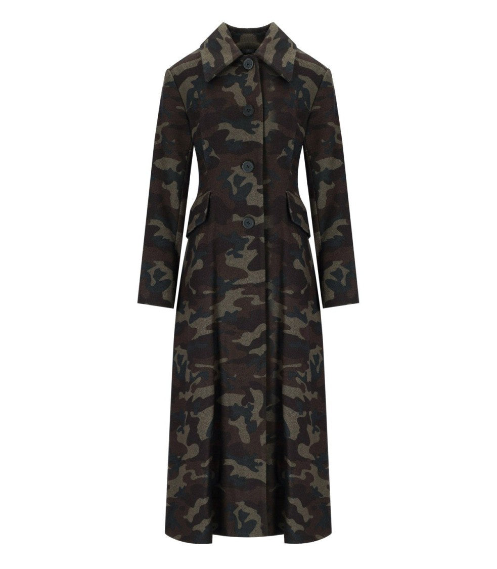 Essentiel Antwerp Ipanema Camouflage Coat
