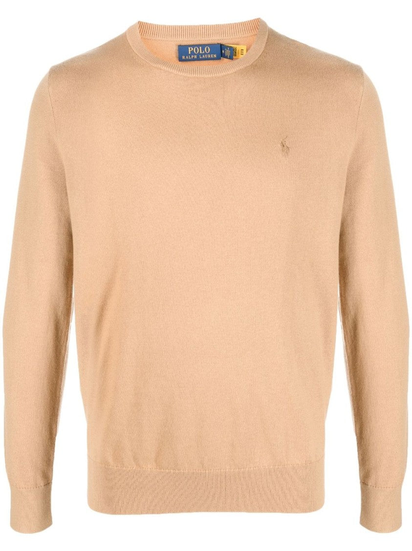 Polo Ralph Lauren Relaxed Fit Crew Neck Cotton Sweater