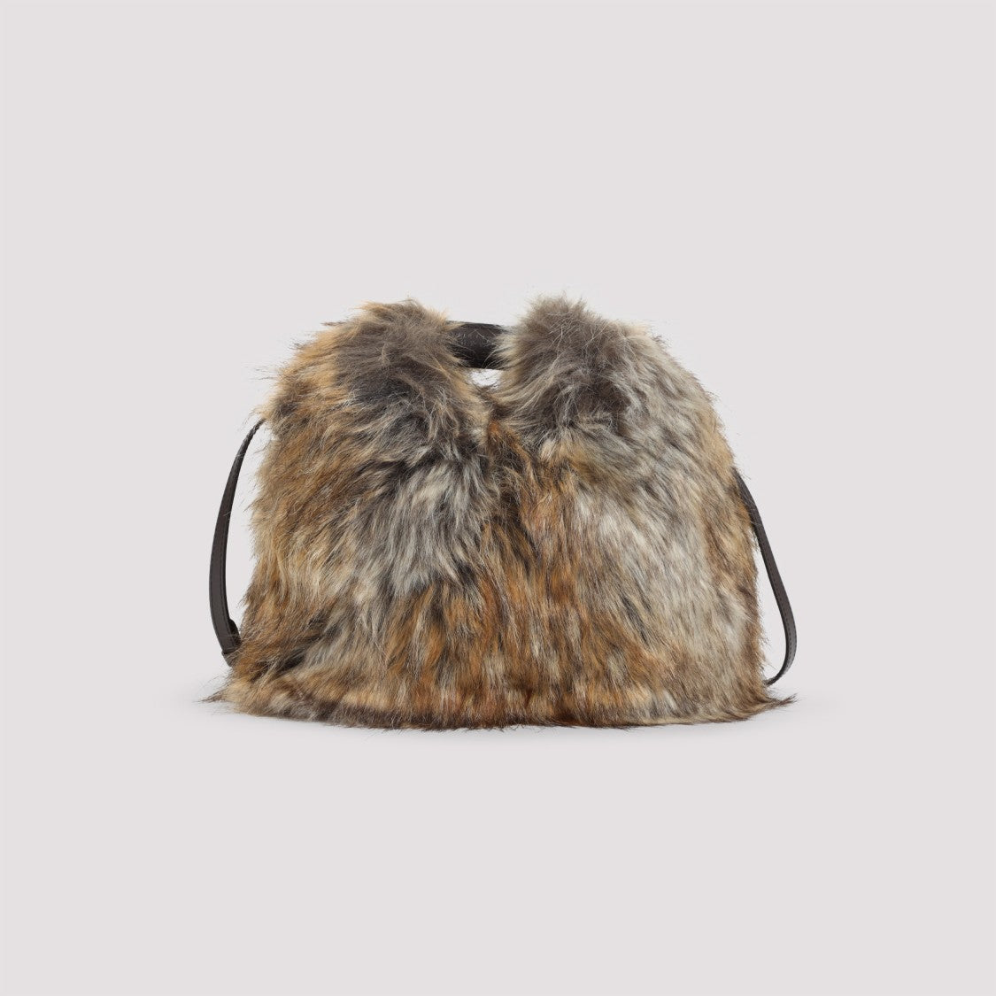 Mm6 By Maison Margiela Curds Whey Tobacco Brown Japanese Crossbody Bag