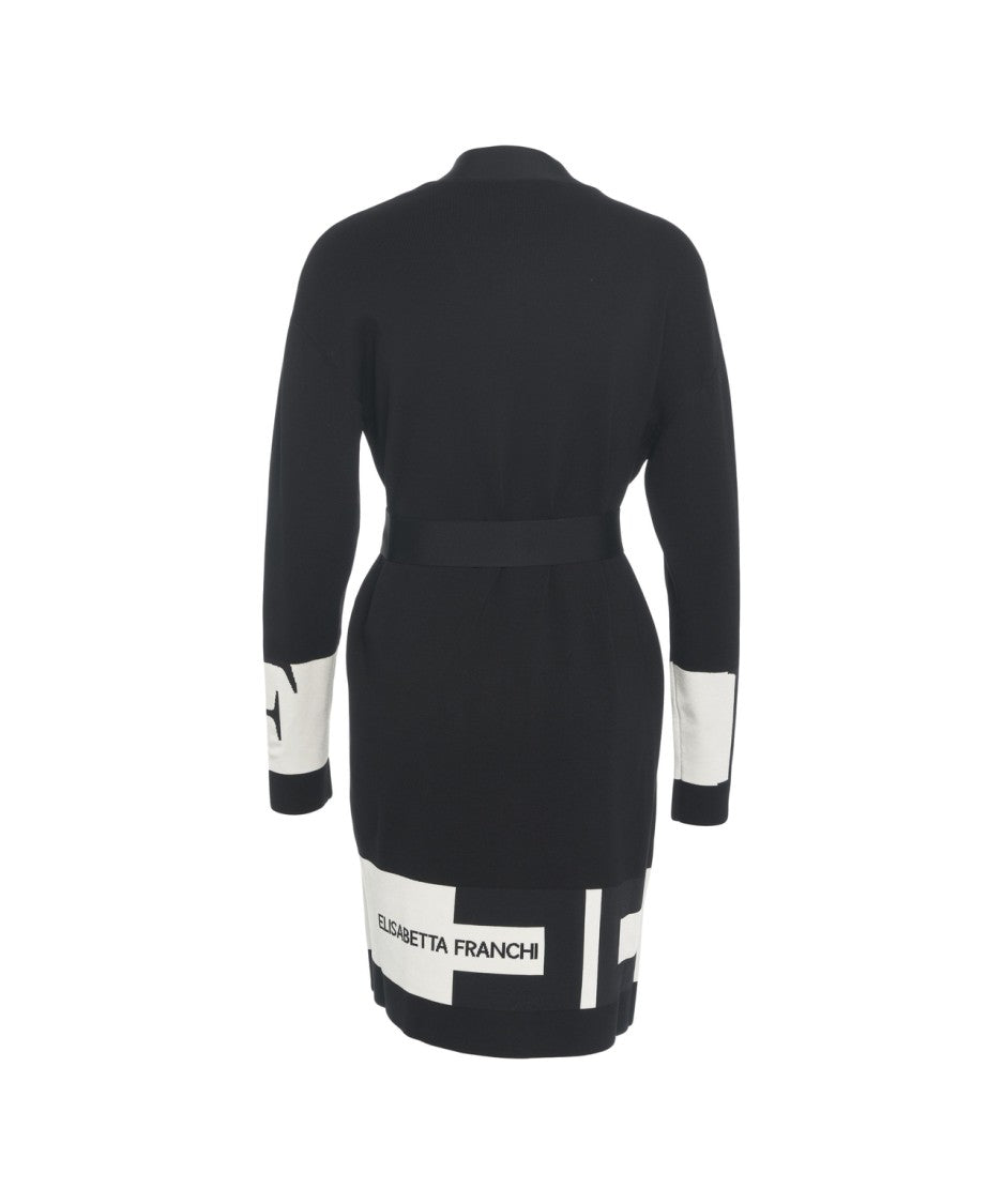Elisabetta Franchi Cardigan With Belt