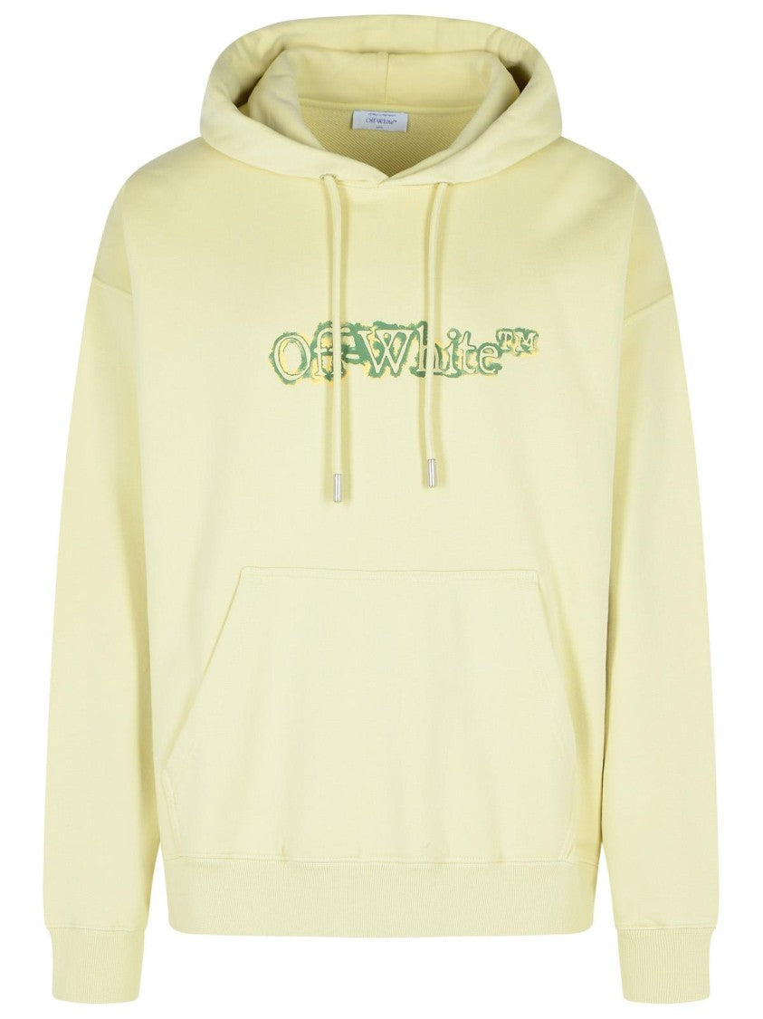 Off-White 'Cloudy Arrow' Ivory Cotton Sweatshirt