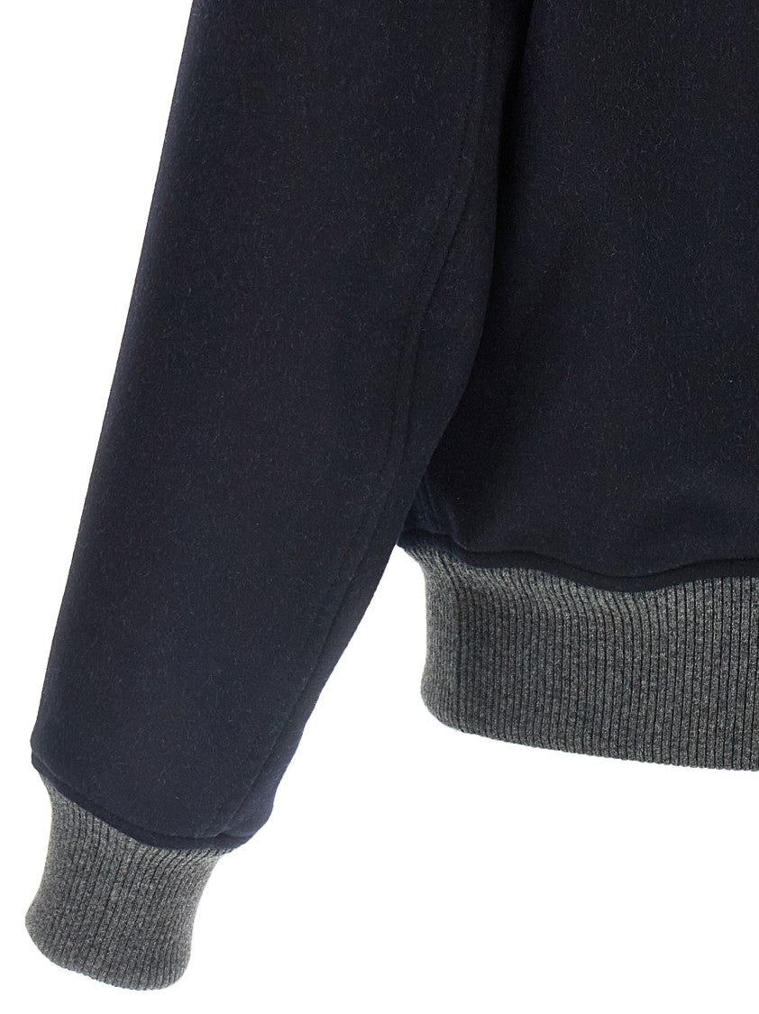 Brunello Cucinelli Wool Bomber Jacket