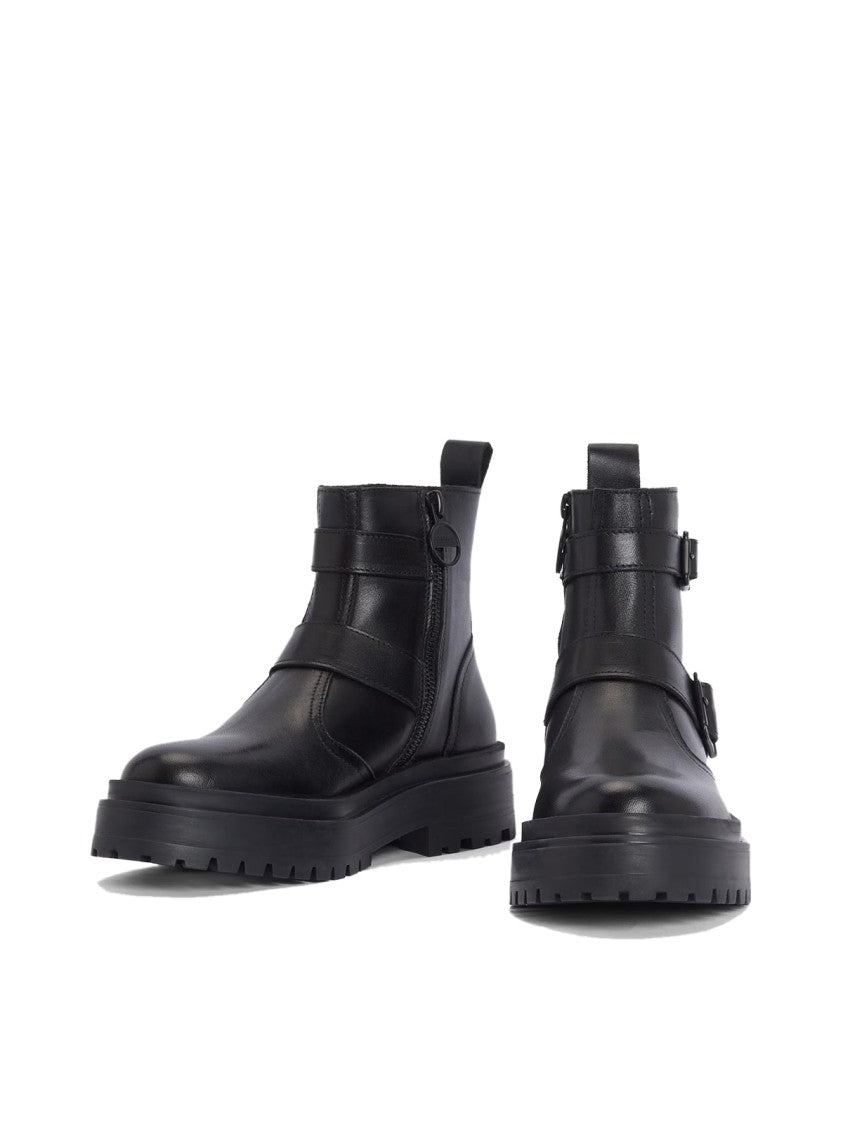 Barbour Tasmin Double-Buckle Chelsea Boots