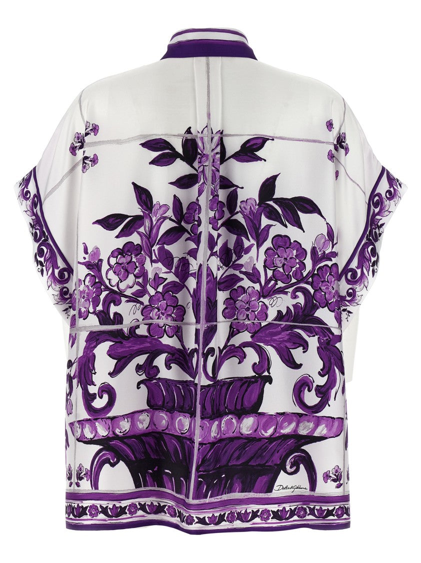 Dolce & Gabbana 'Maiolica' Print Shirt