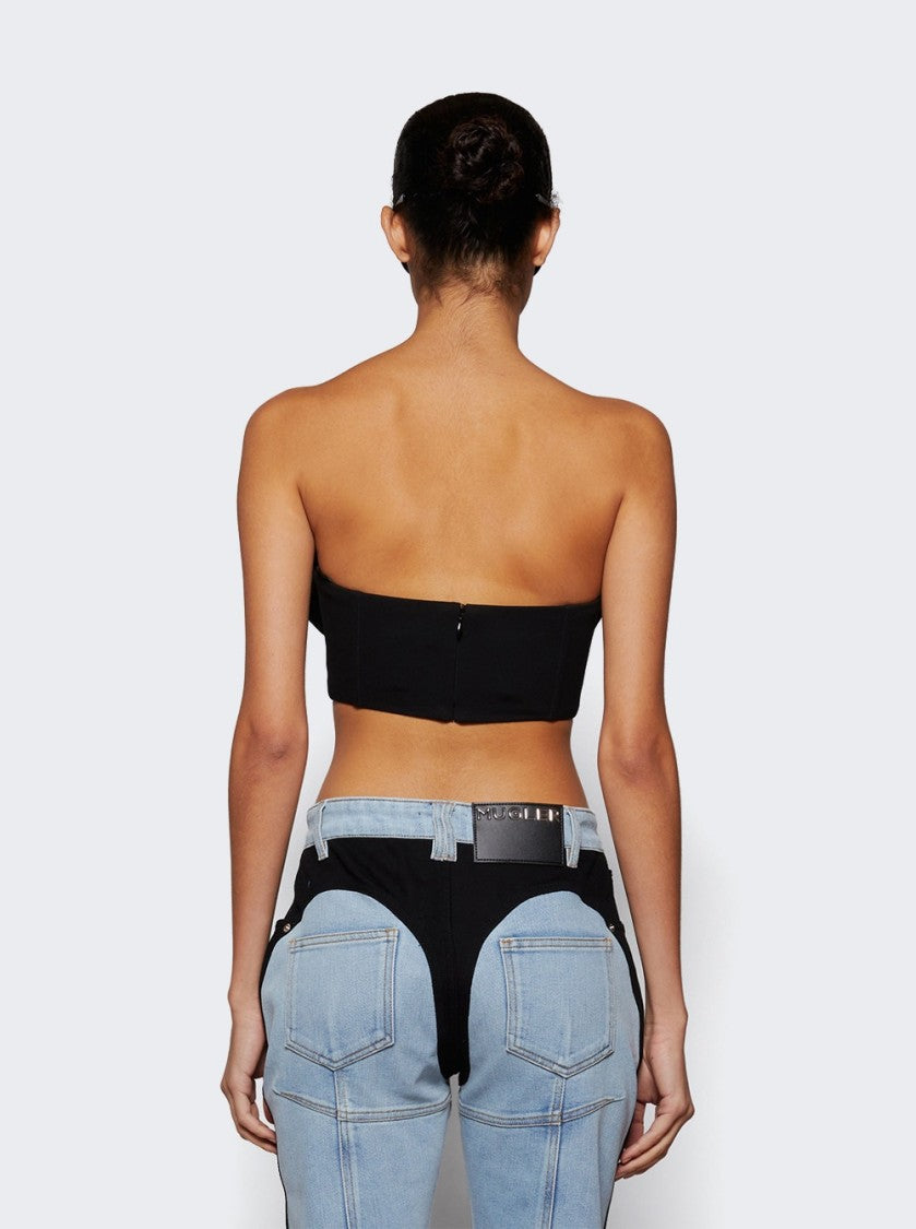Jean Paul Gaultier Conical Cup Bra Top Black