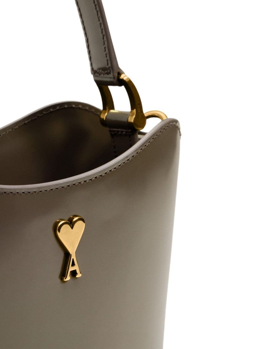 Ami Leather Shoulder Bag