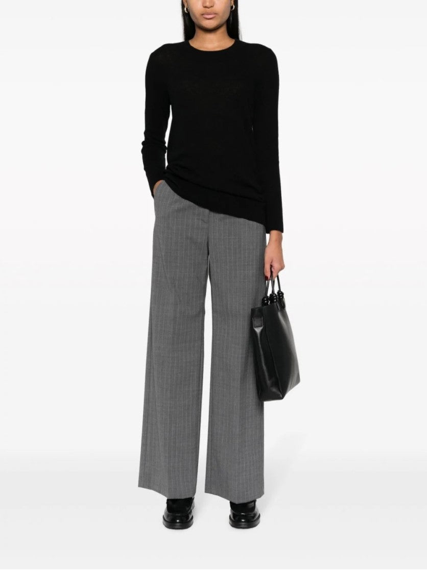 Malo Refined Crew Neck Sweater In Italian Wool