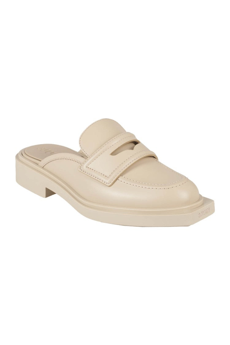 3Juin Ibiza Lee Lord Sabot Moccasin In Sand Color