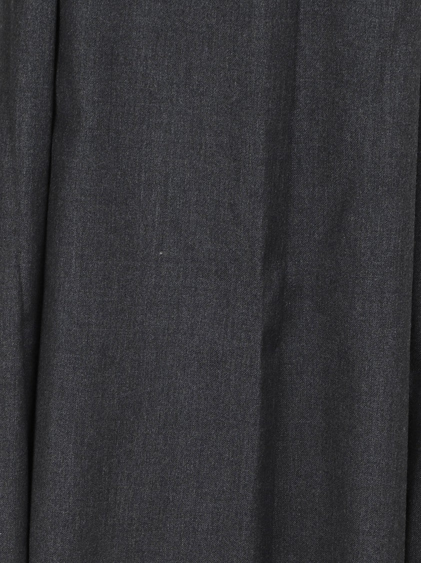 Ermanno Scervino High-Waisted Wide Leg Trousers With Dart Detail