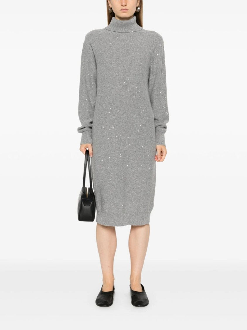 Peserico Sequinned Midi Dress