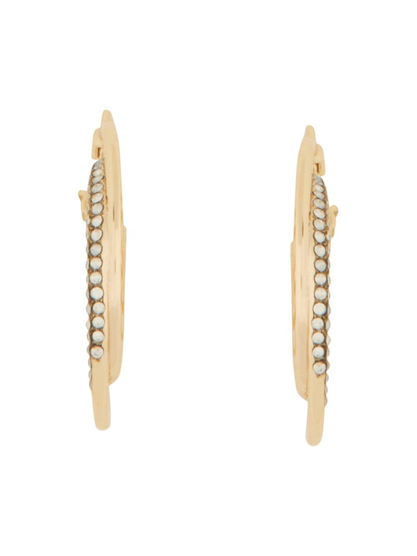 Tory Burch "Miller" Hoop Earrings