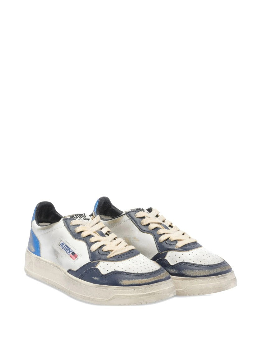 Autry Retro-Inspired Sneakers With Textured Accents