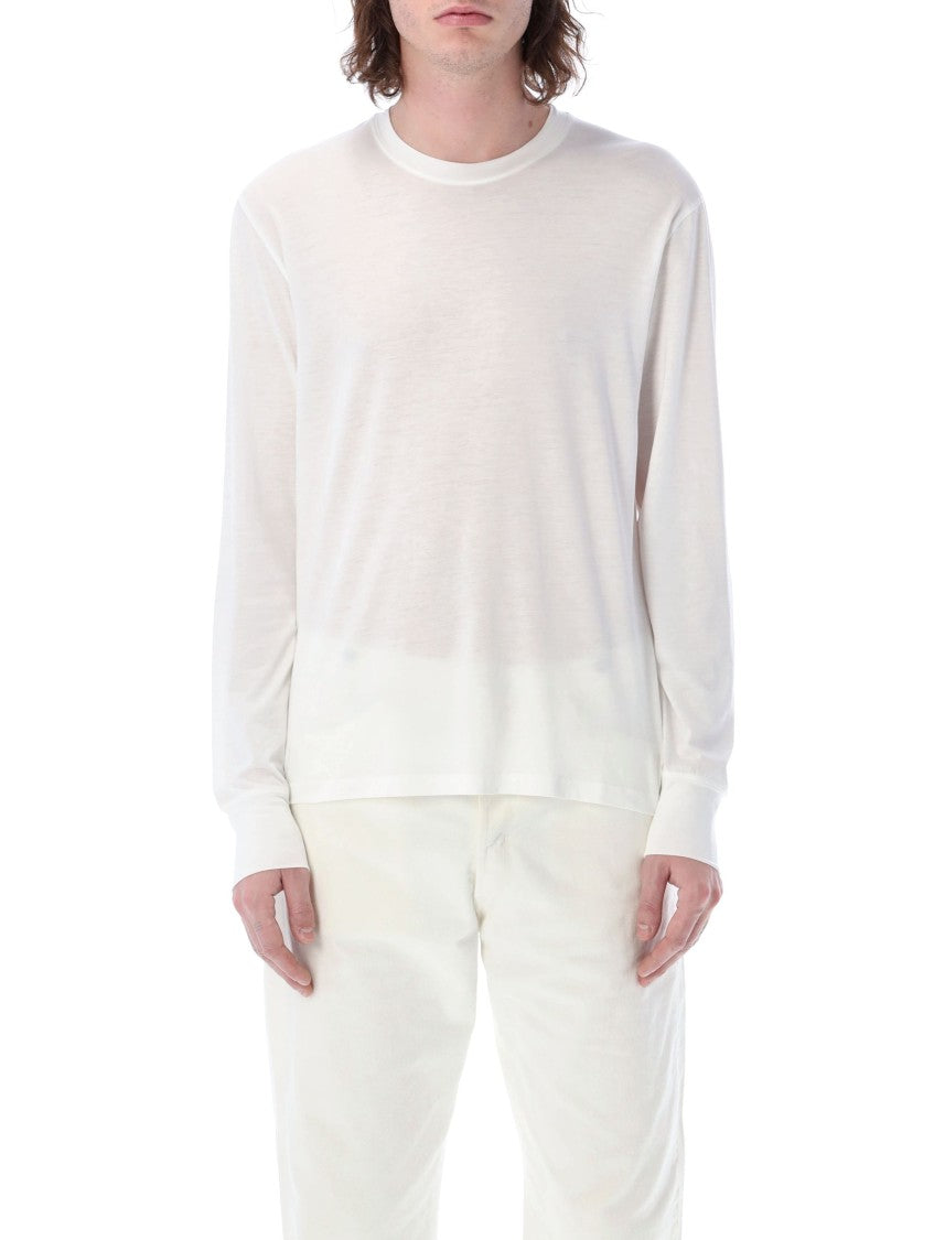 Tom Ford White Long-Sleeve Shirt
