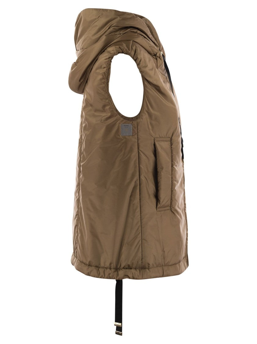 Max Mara Greengo - Sleeveless In Drip-Proof Technical Fabric