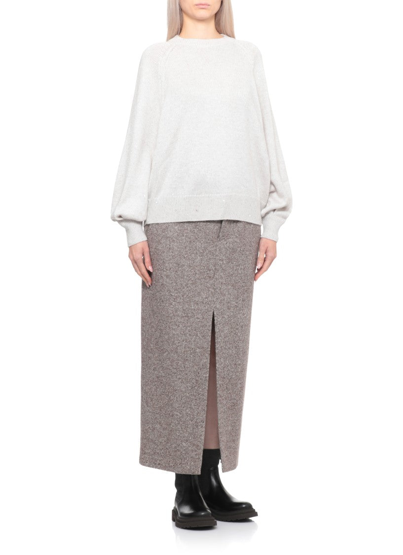 Brunello Cucinelli Cashmere And Silk Sweater