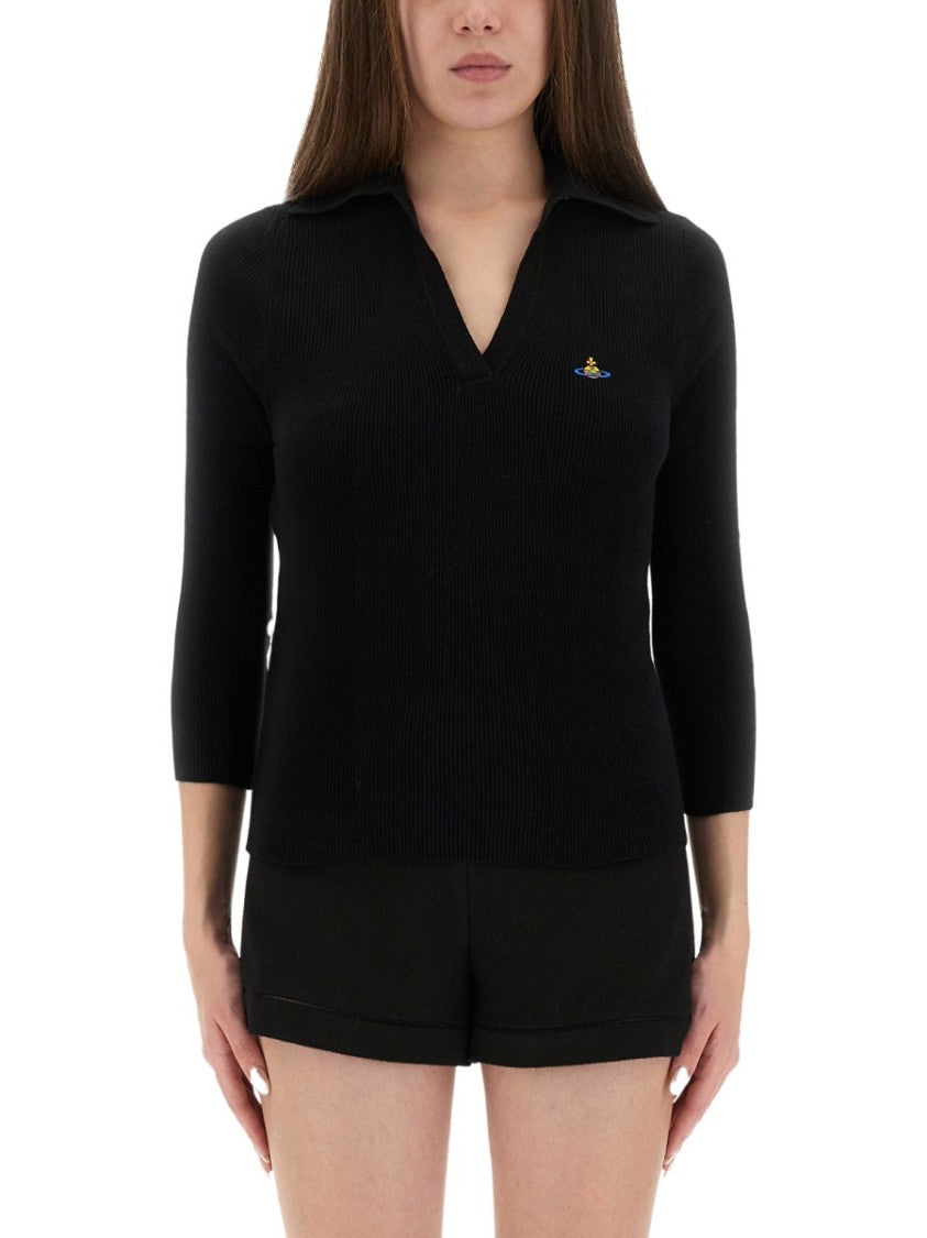 Vivienne Westwood "Navy" Polo Shirt