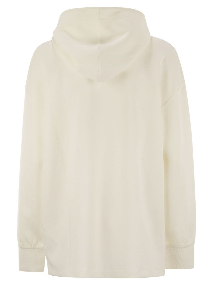 Max Mara Visiera - Sweatshirt Over In Cotton Jersey