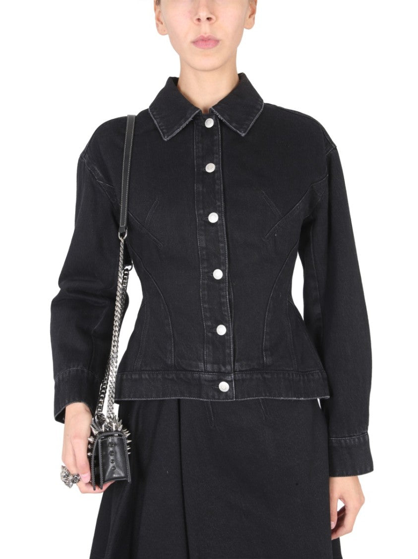Alexander Mcqueen Hybrid Denim Jacket