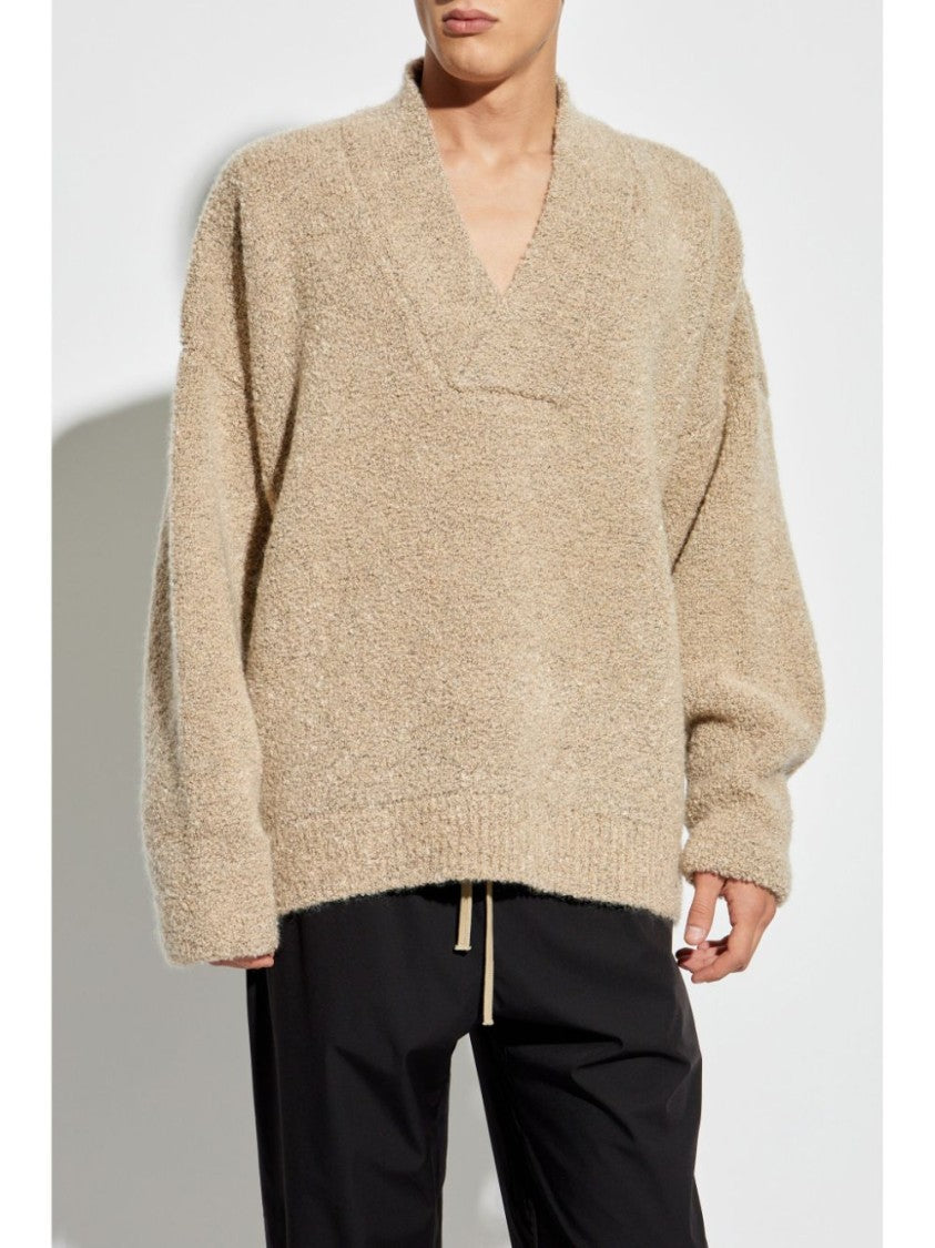 Fear Of God Overlapped V Neck Sweater