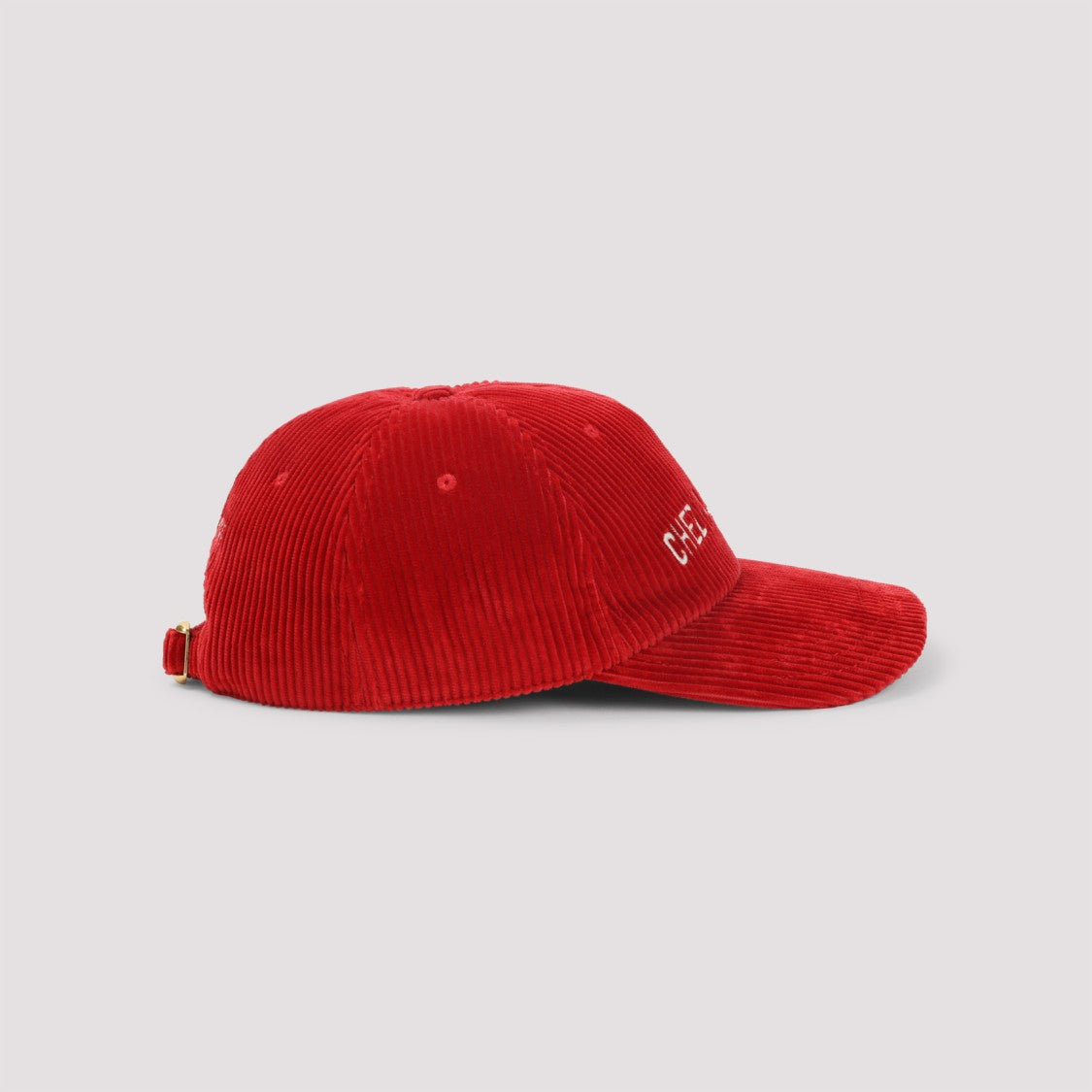Valentino Garavani Textured Corduroy Hat With Classic Curved Brim