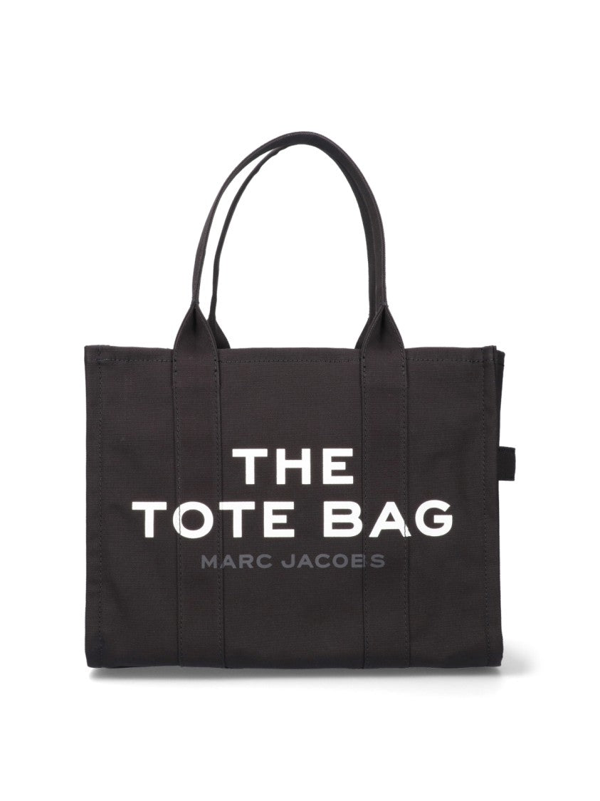 Marc Jacobs 'The Large Canvas' Tote Bag – Black
