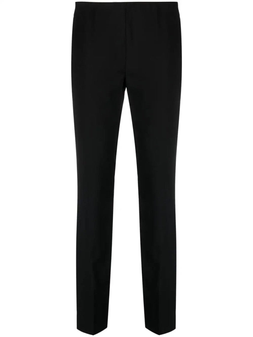P.A.R.O.S.H. Tailored Black Trousers With Comfortable Waistband
