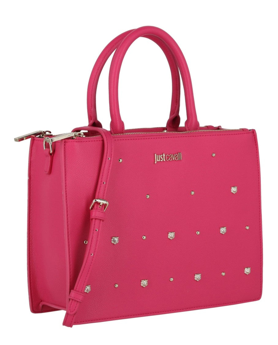 Just Cavalli Studded Shoulder Bag