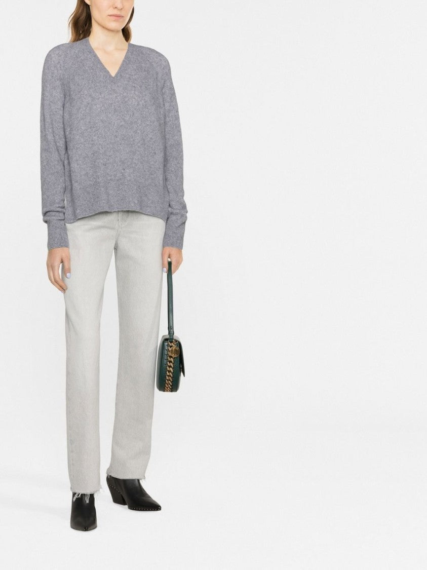Lorena Antoniazzi V-Neck Knitted Jumper