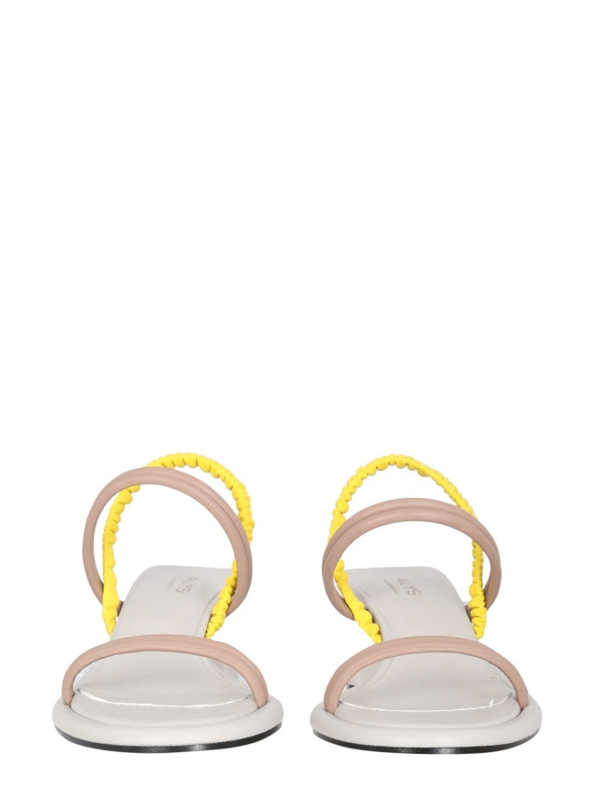 Alysi Leather Sandals