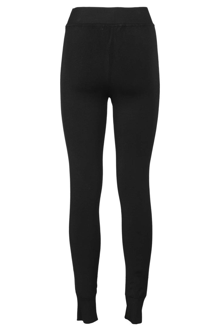 Philosophy Di Lorenzo Serafini Shiny Viscose Pants With Elastic Waistband
