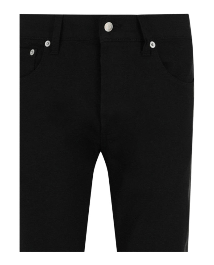 Alexander Mcqueen Striped Band Jeans