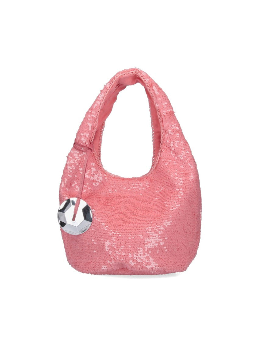 J. W. Anderson Mini Paillette Bag – Pink