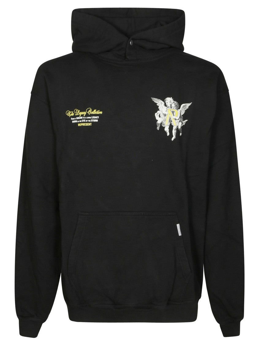 Represent Cherub Graphic Detail Relaxed-Fit Hoodie