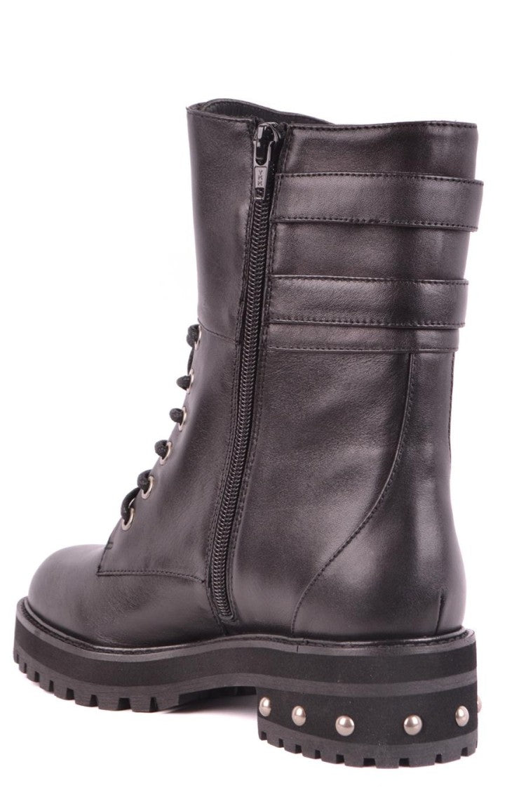 Pinko Ankle Boots With Lace-Up Front