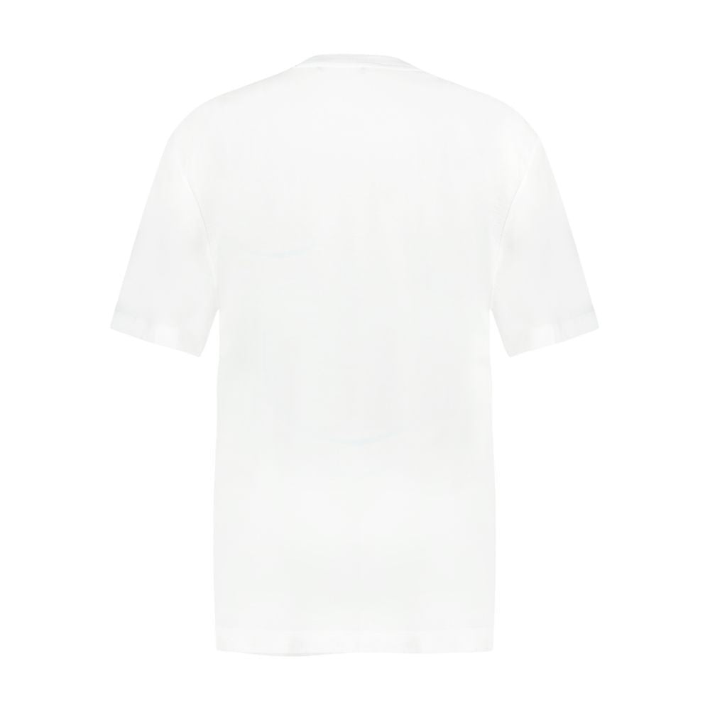Versace Theater Crest T Shirt - Cotton - White