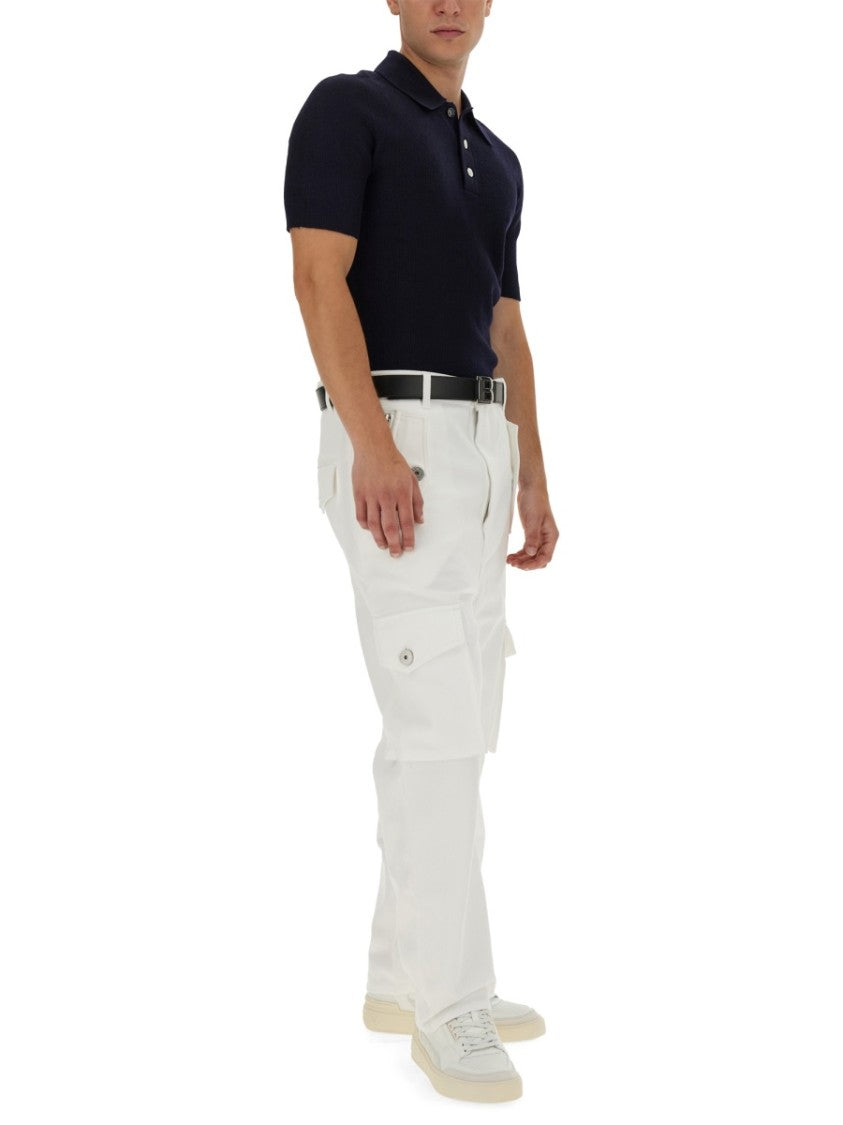 Balmain Regular Fit Black Polo
