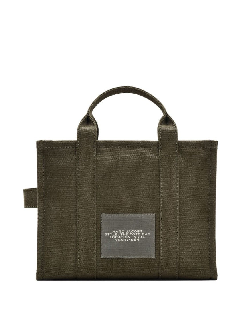 Marc Jacobs Rectangular Tote Bag In Durable Cotton