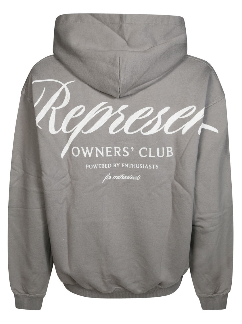 Represent Spacious Hoodie With Contrasting Graphic