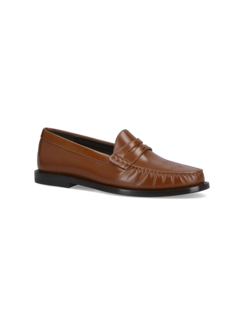Céline "Vivienne" Loafers Brown