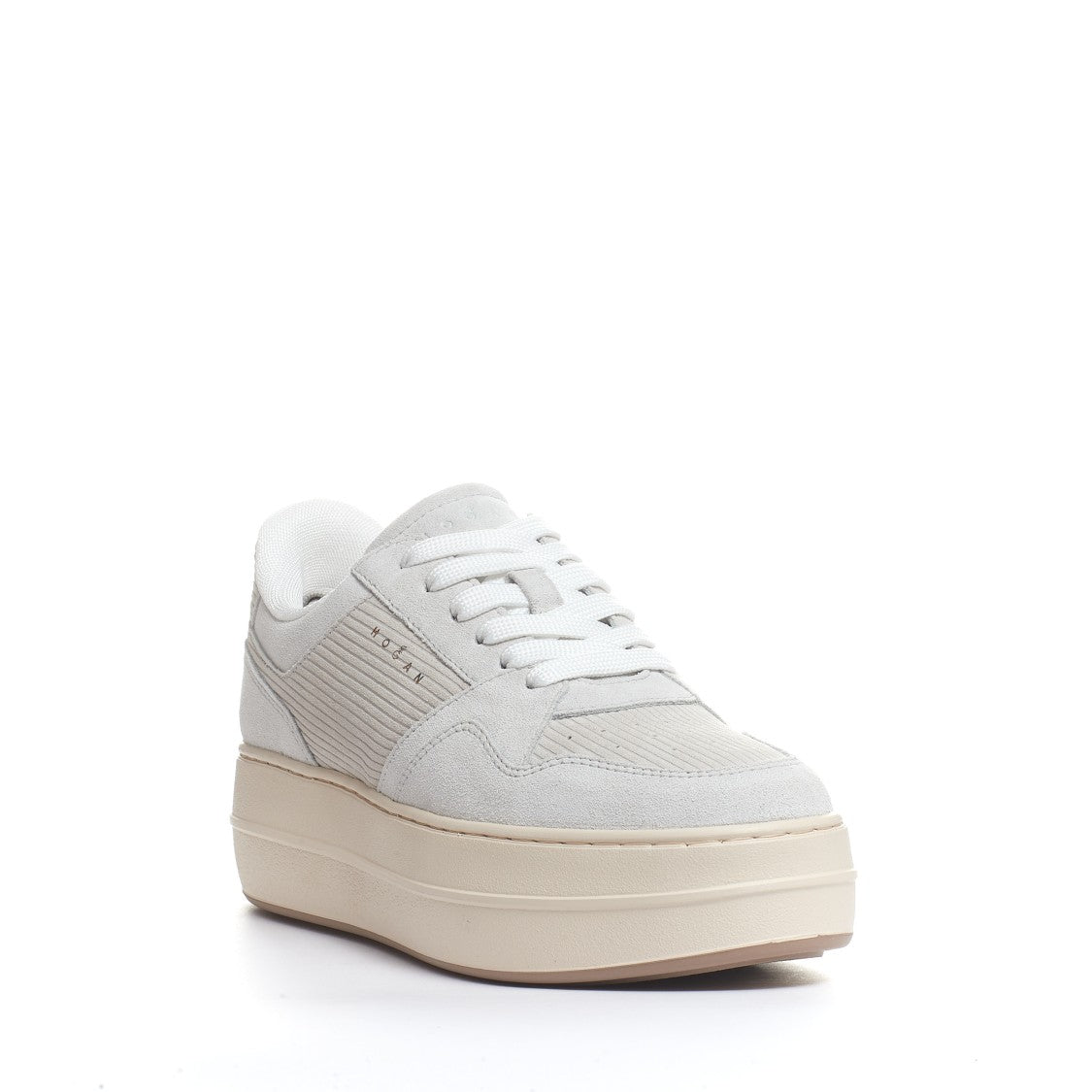 Hogan Skysraper Suede Grey Print Velvet