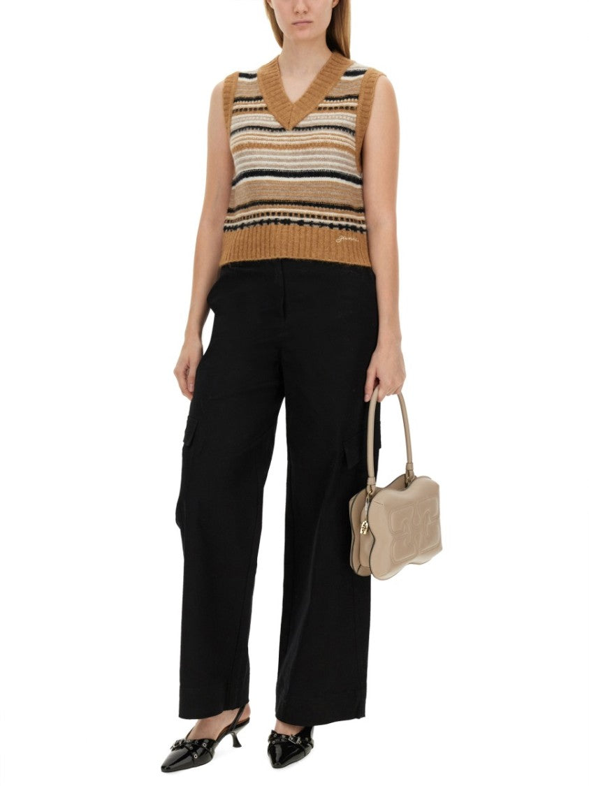 Ganni V-Neck Vest