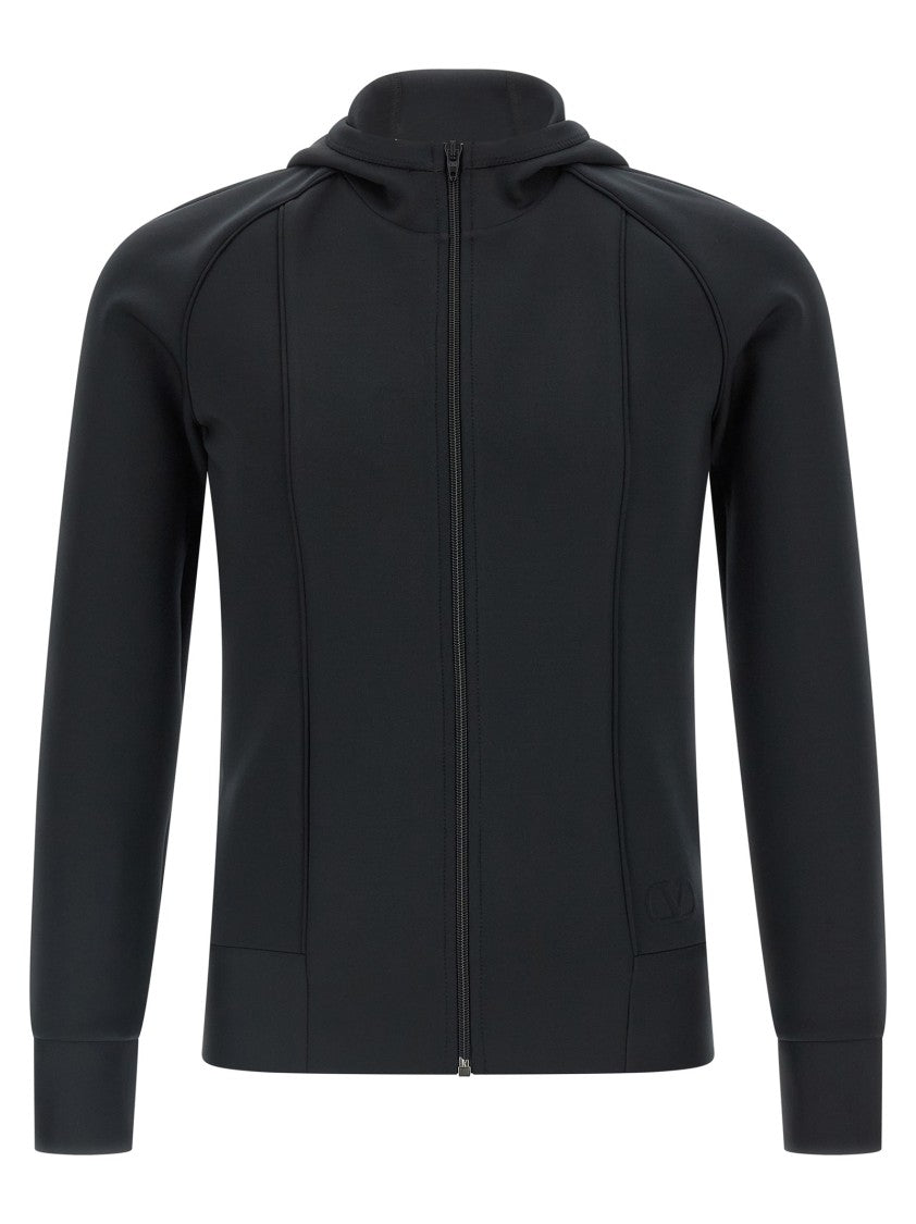 Valentino Garavani Technical Jersey Hoodie