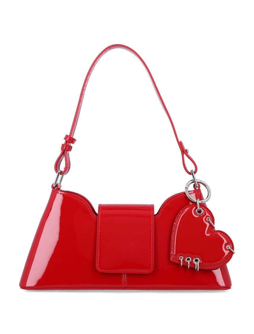 Justine Clenquet Marla Bag Patent Red